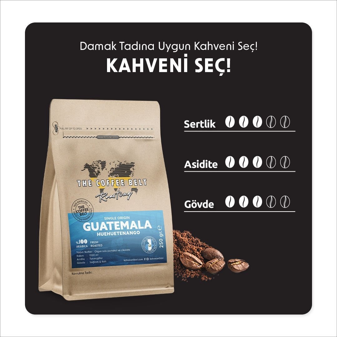 Guatemala Huehuetenango Yöresel Kahve