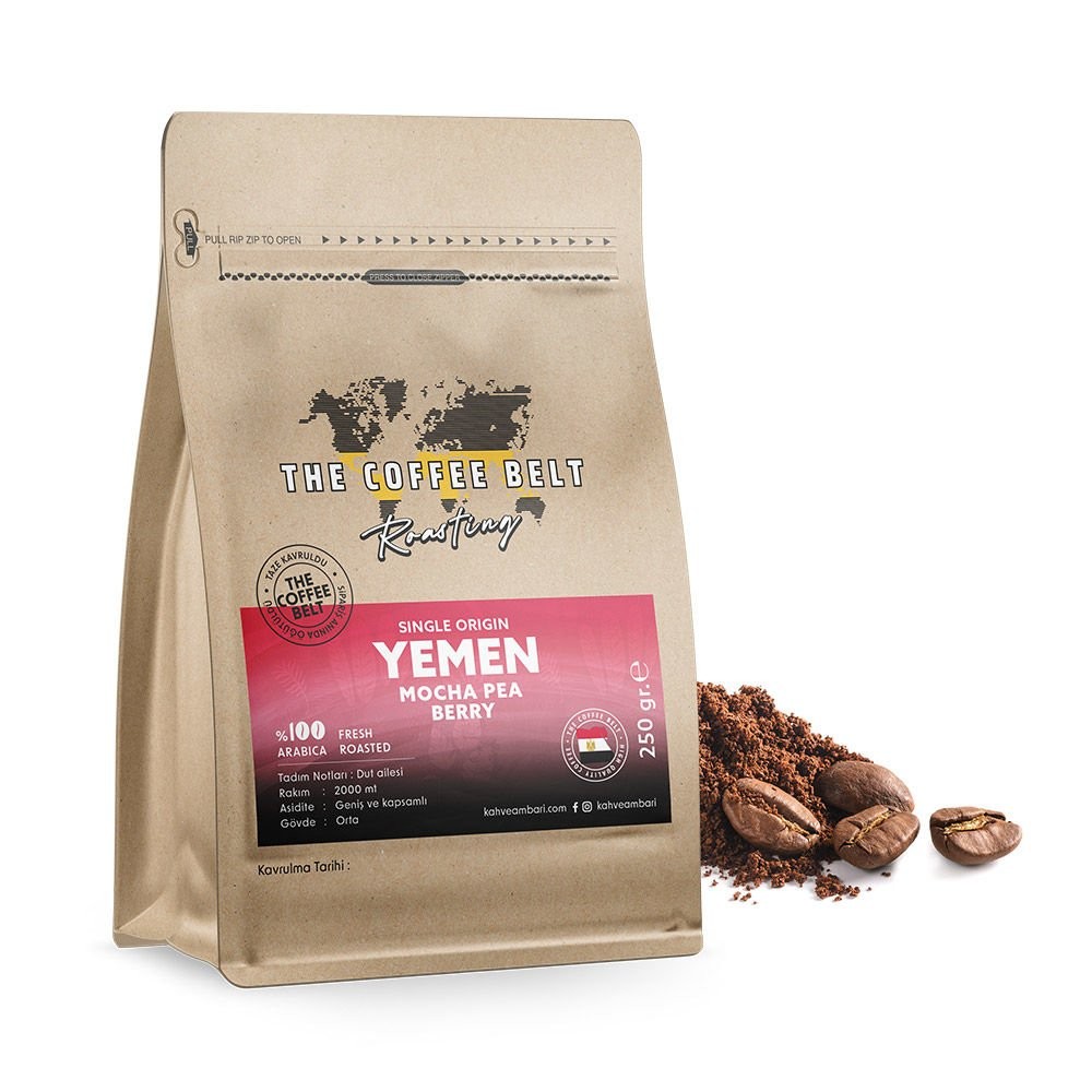 Yemen Mocha Pea Berry İsmaili Yöresel Kahve