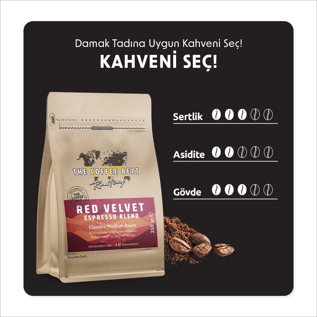 Red Velvet Espresso Blend Kahve