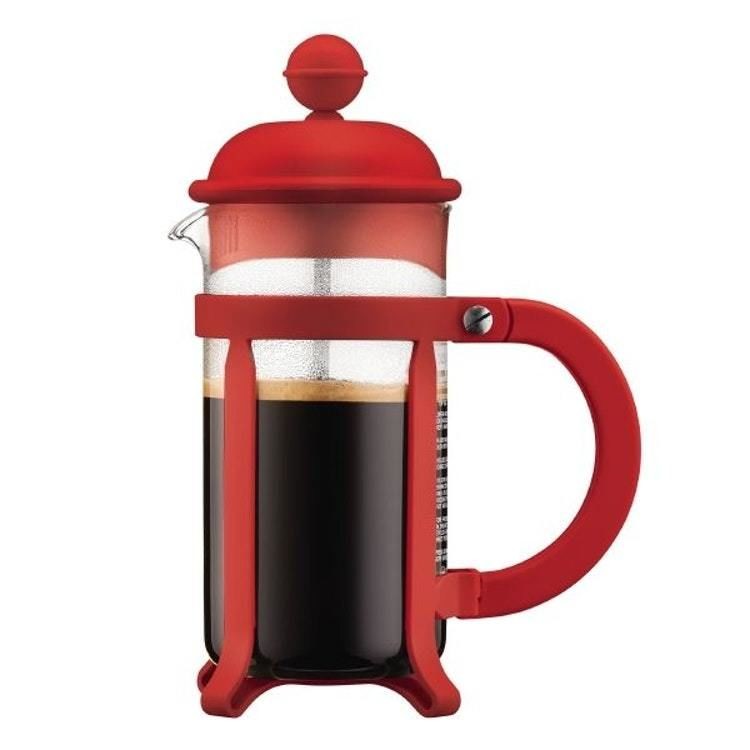 Bodum French Press Java 1 Lt Kırmızı 8 Cup