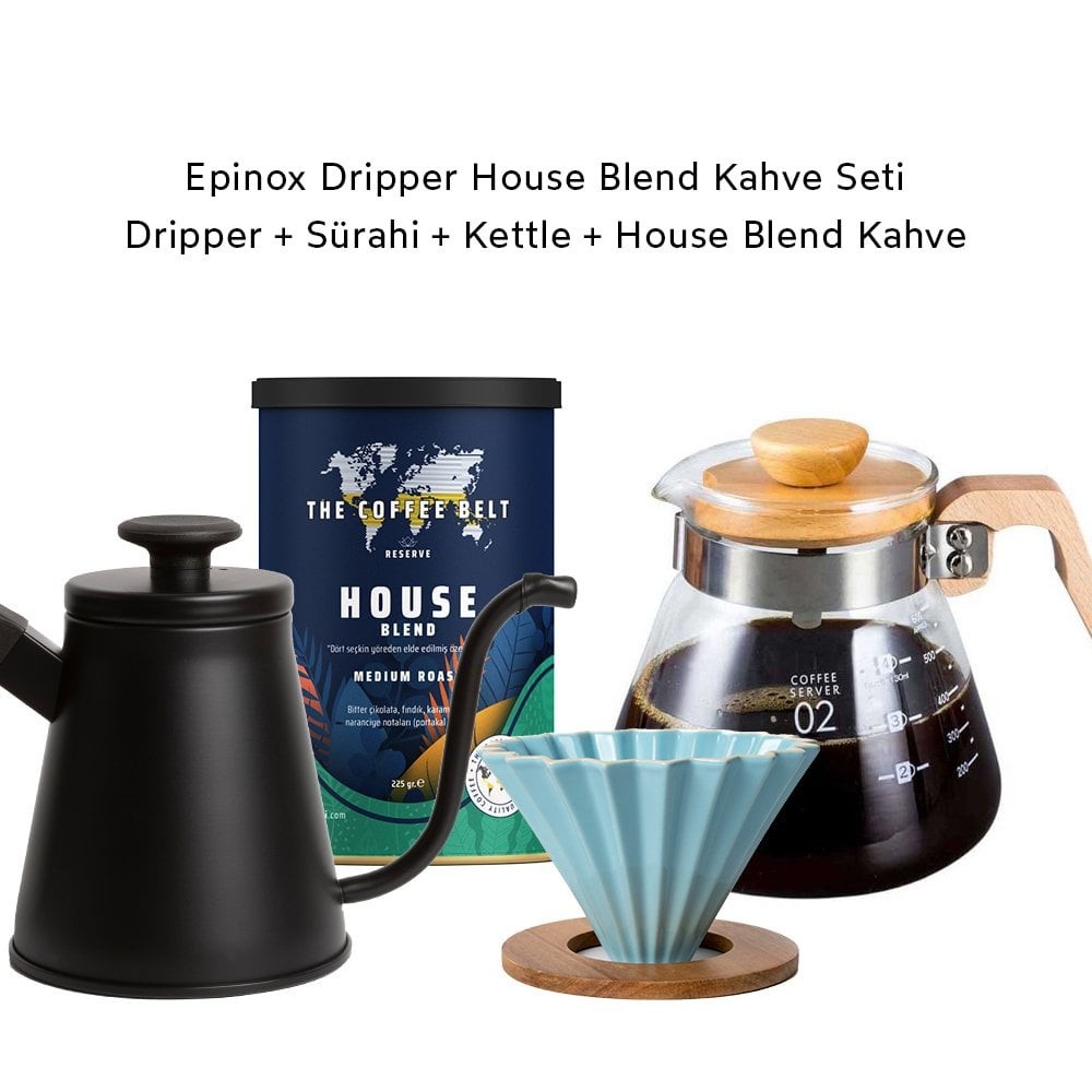 Epinox Dripper Seti & House Blend 250 Gr