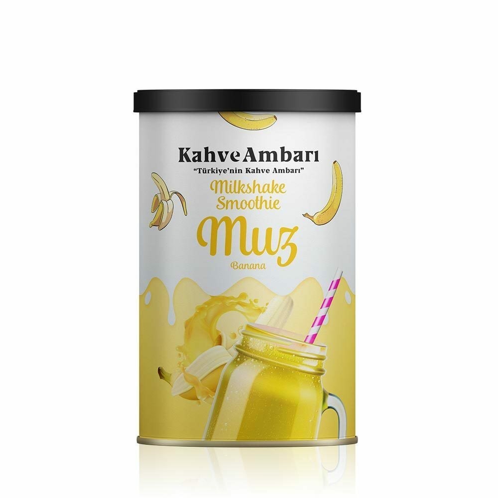 Muz Aromalı Milkshake Smoothie Tozu 500 gr