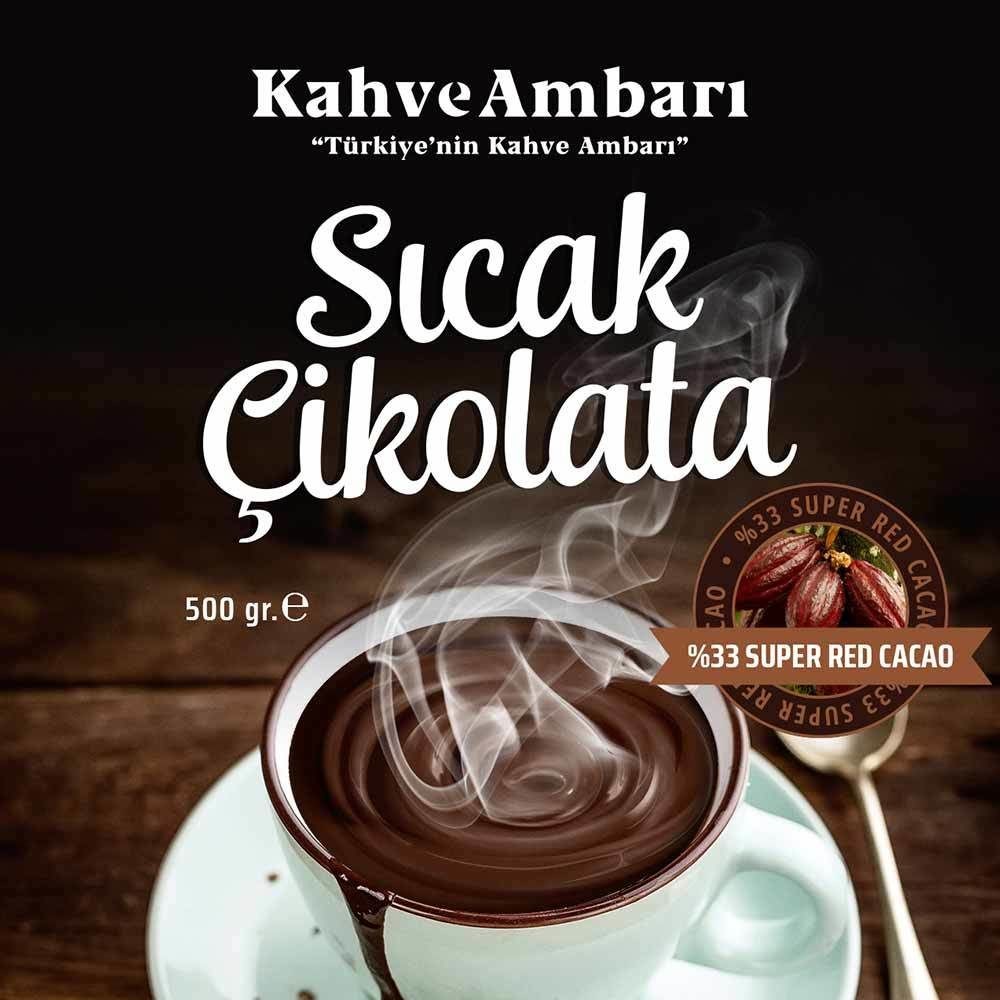 Kahve Ambarı Sıcak Çikolata Toz 500 gr