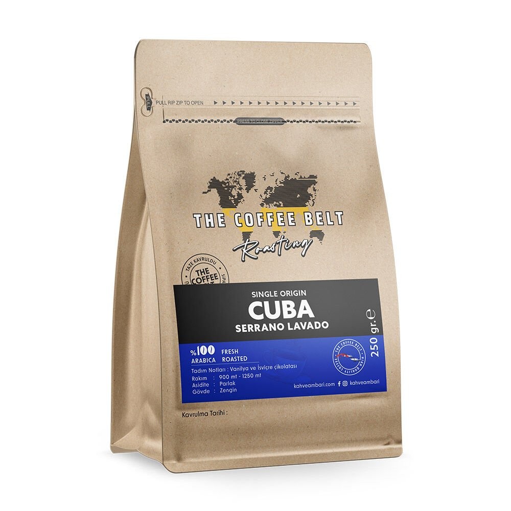 Cuba Serrano Lavado Küba Yöresel Kahve