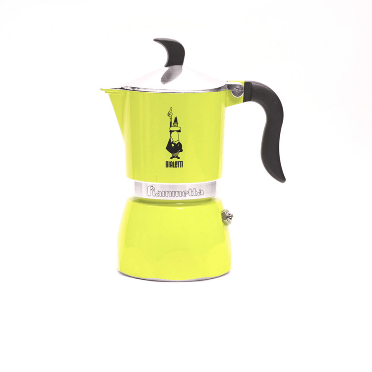 Bialetti Moka Pot Fiammetta Lime 3 Cup