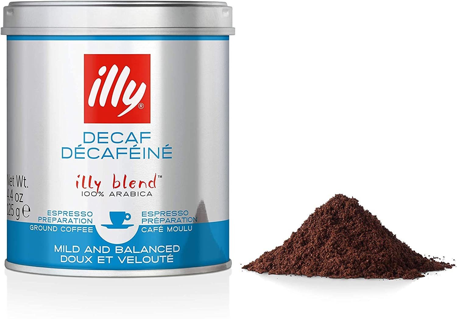 ILLY Öğütülmüş Kafeinsiz Kahve Decaff 125 Gr