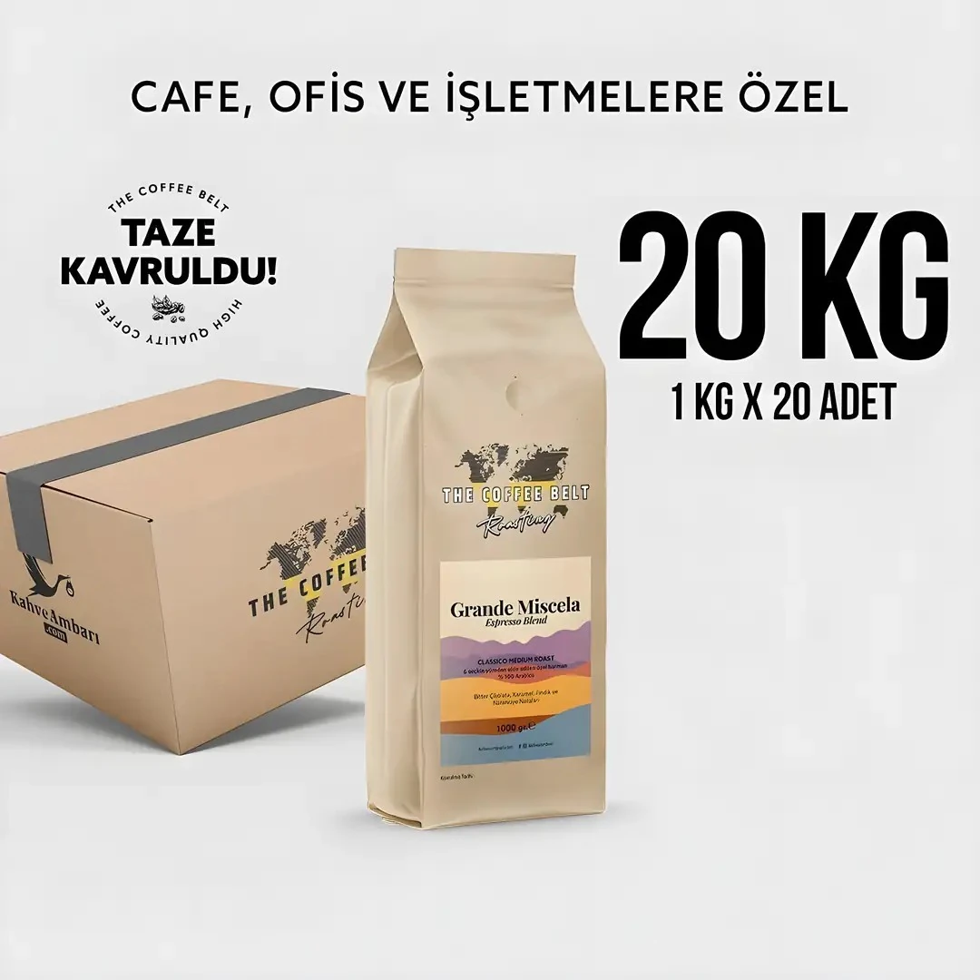 Grande Miscela Espresso Blend Toptan Kahve 20kg