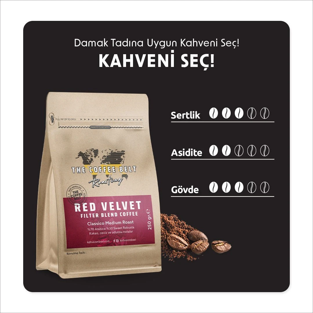 Red Velvet Blend Filtre Kahve