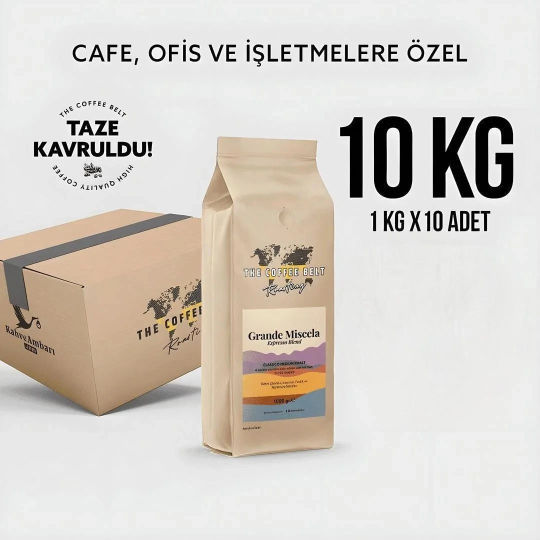 Grande Miscela Espresso Blend Toptan Kahve 10kg