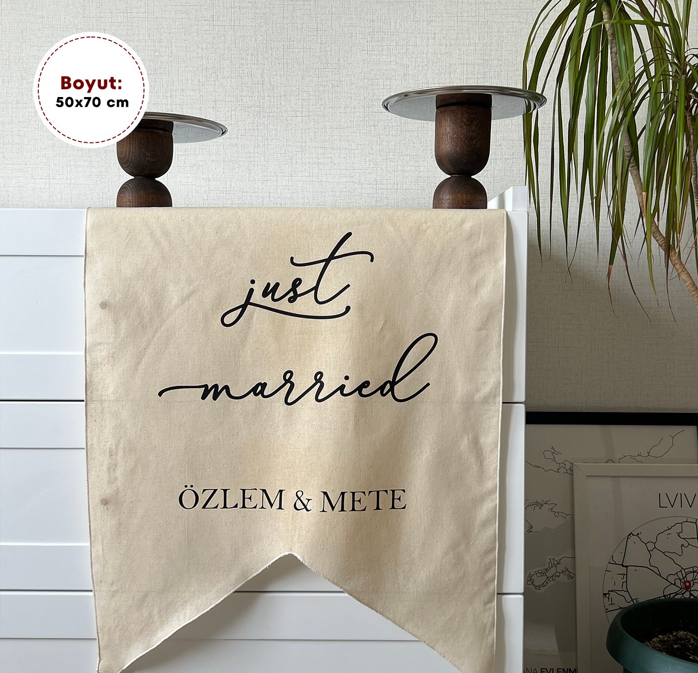 Kumaş Event Giriş Panosu