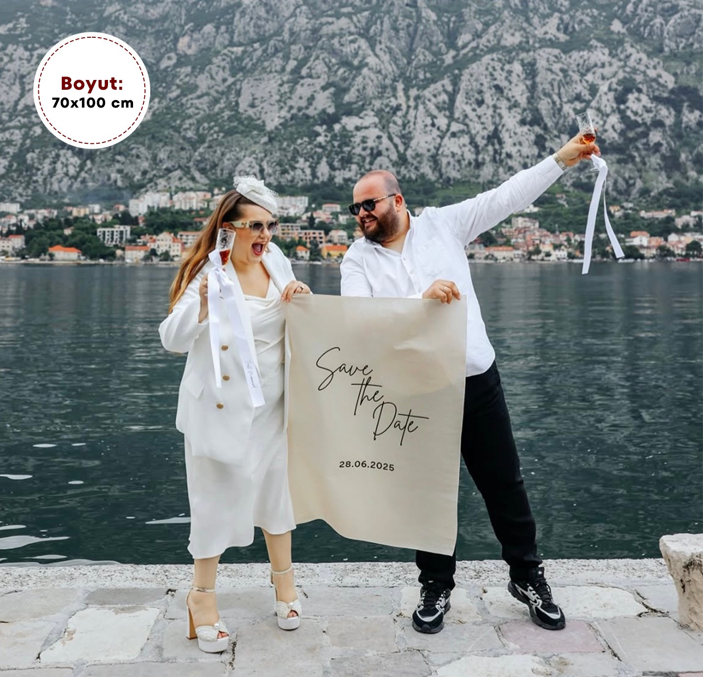 Kumaş Event Giriş Panosu