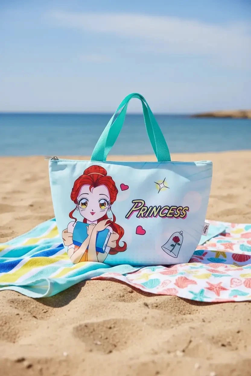 Disney Prenses Belle Lisanslı Yiyecek Çantası