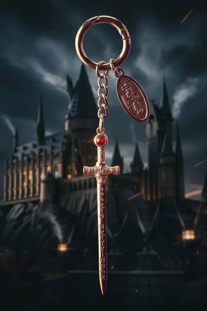 Harry Potter Lisanslı Hortkuluk Anahtarlık (Gryffindor)