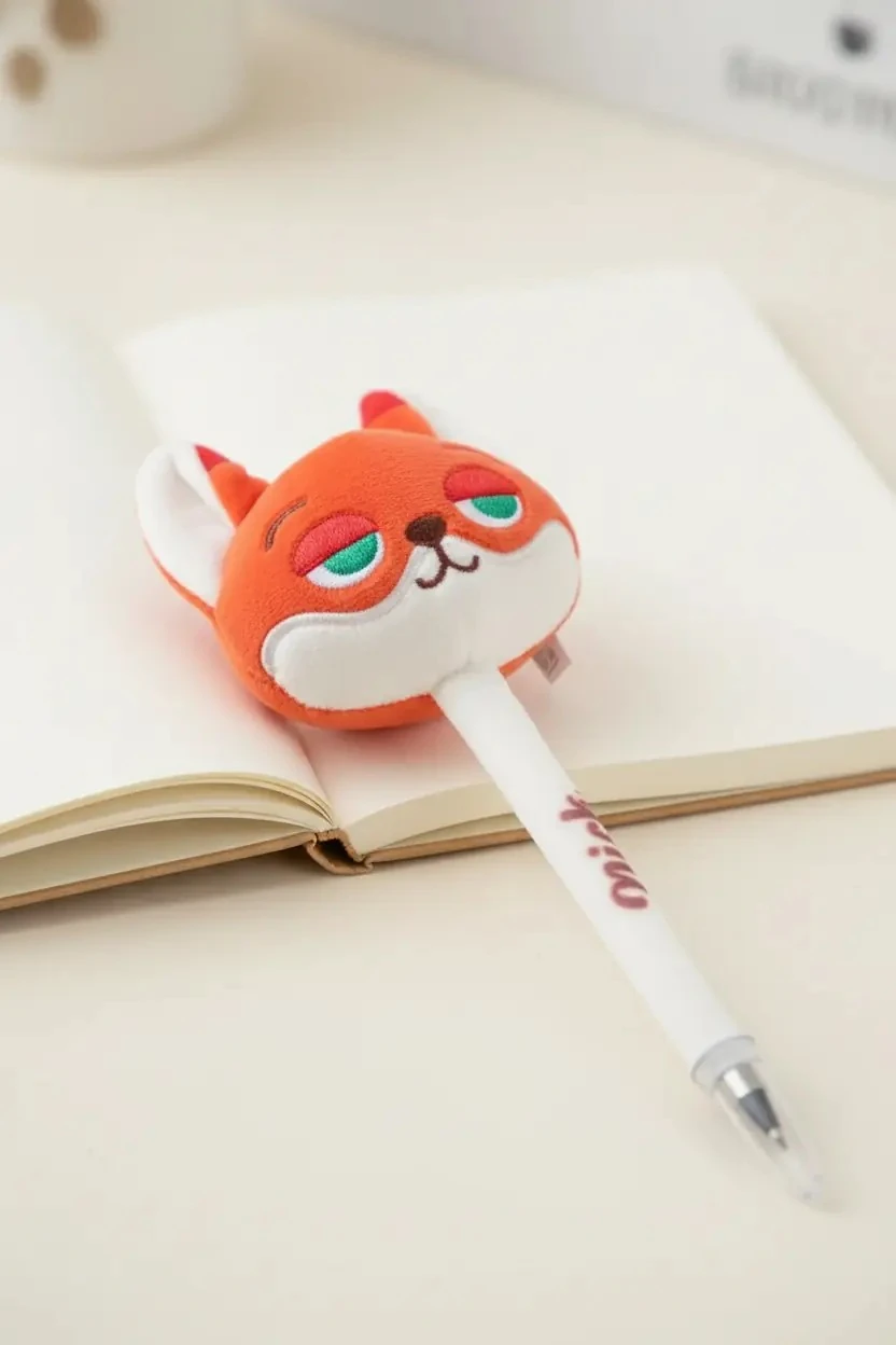 Disney Zootropolis Lisanslı Peluş Figürlü Tükenmez Kalem – Eğlenceli Tasarım Kırtasiye Ürünü 17 Cm