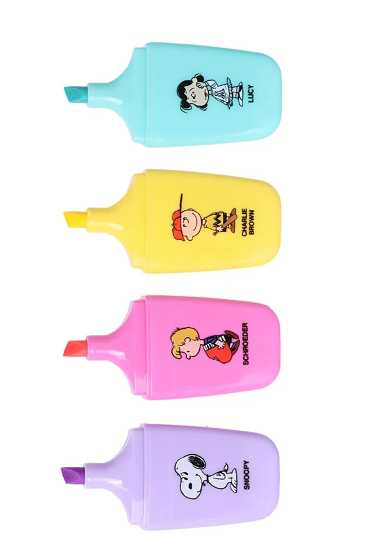 Snoopy Lisanslı Vintage Serisi Marker Seti (4 adet)