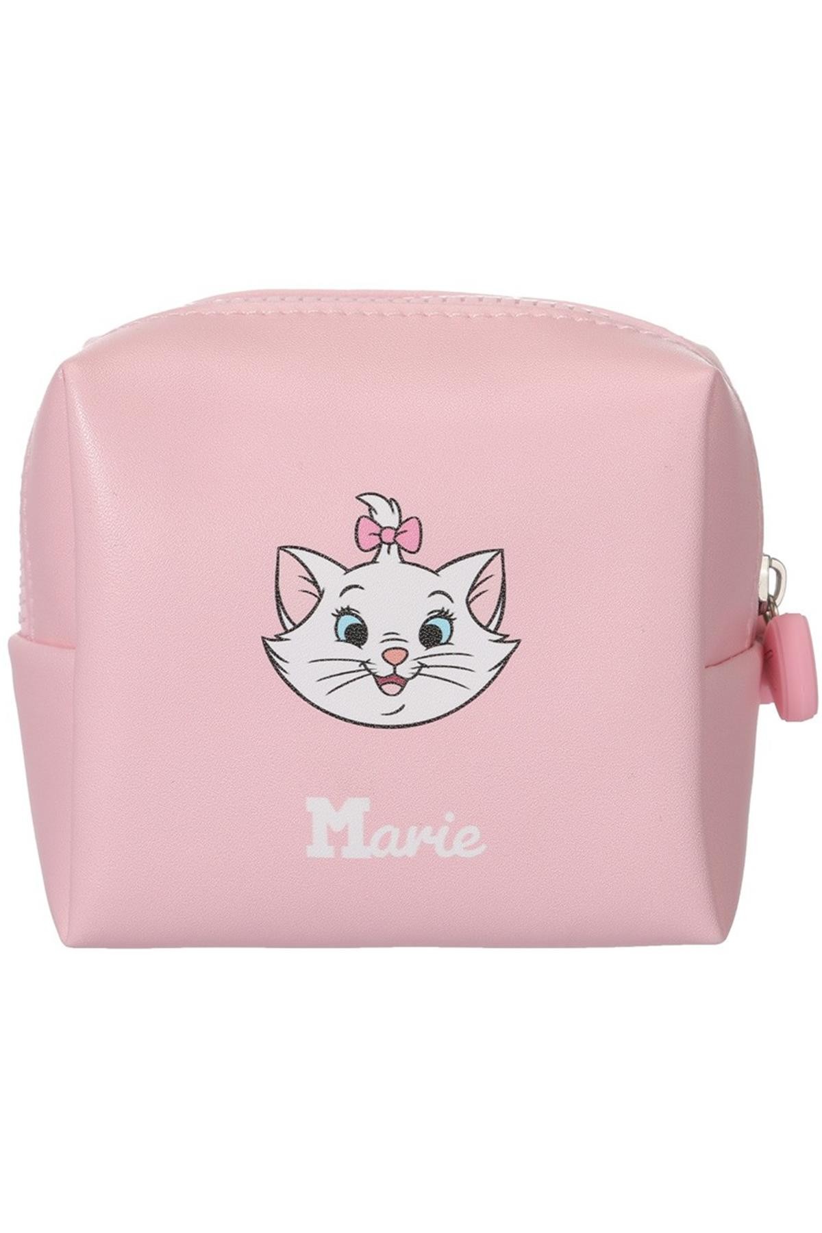 Disney Marie Lisanslı Şirin Pembe Mini Çanta Yeni Seri