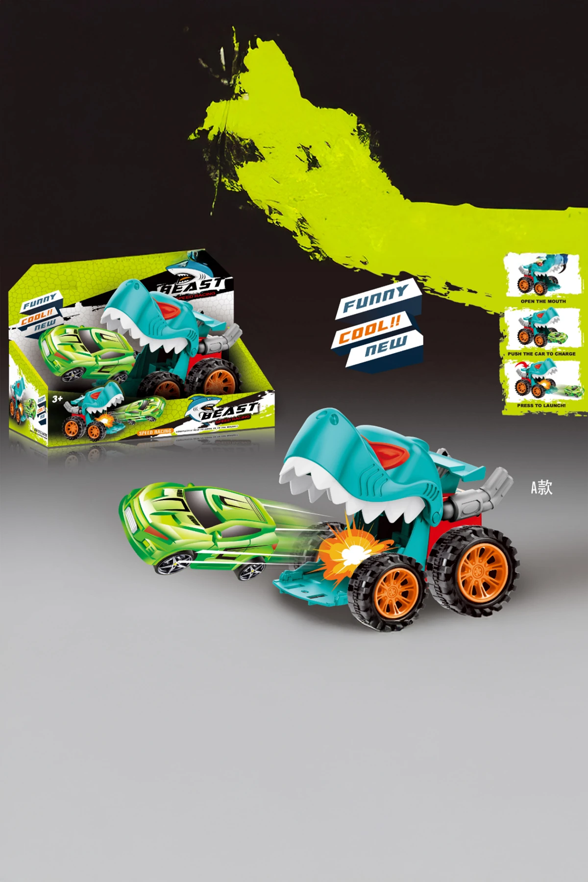 Atış Aracı Serisi (Köpekbalığı 1 Parça)