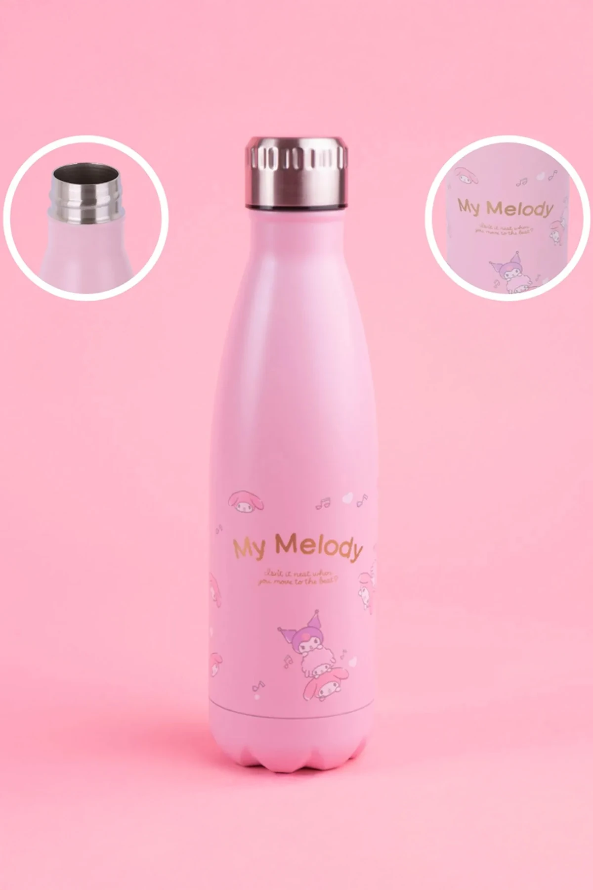 Sanrio Lisanslı Parti Serisi Termos Şişe (500Ml) - My Melody (Outlet)