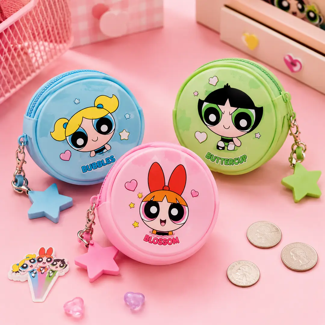 Powerpuff Girls bozuk para çantası