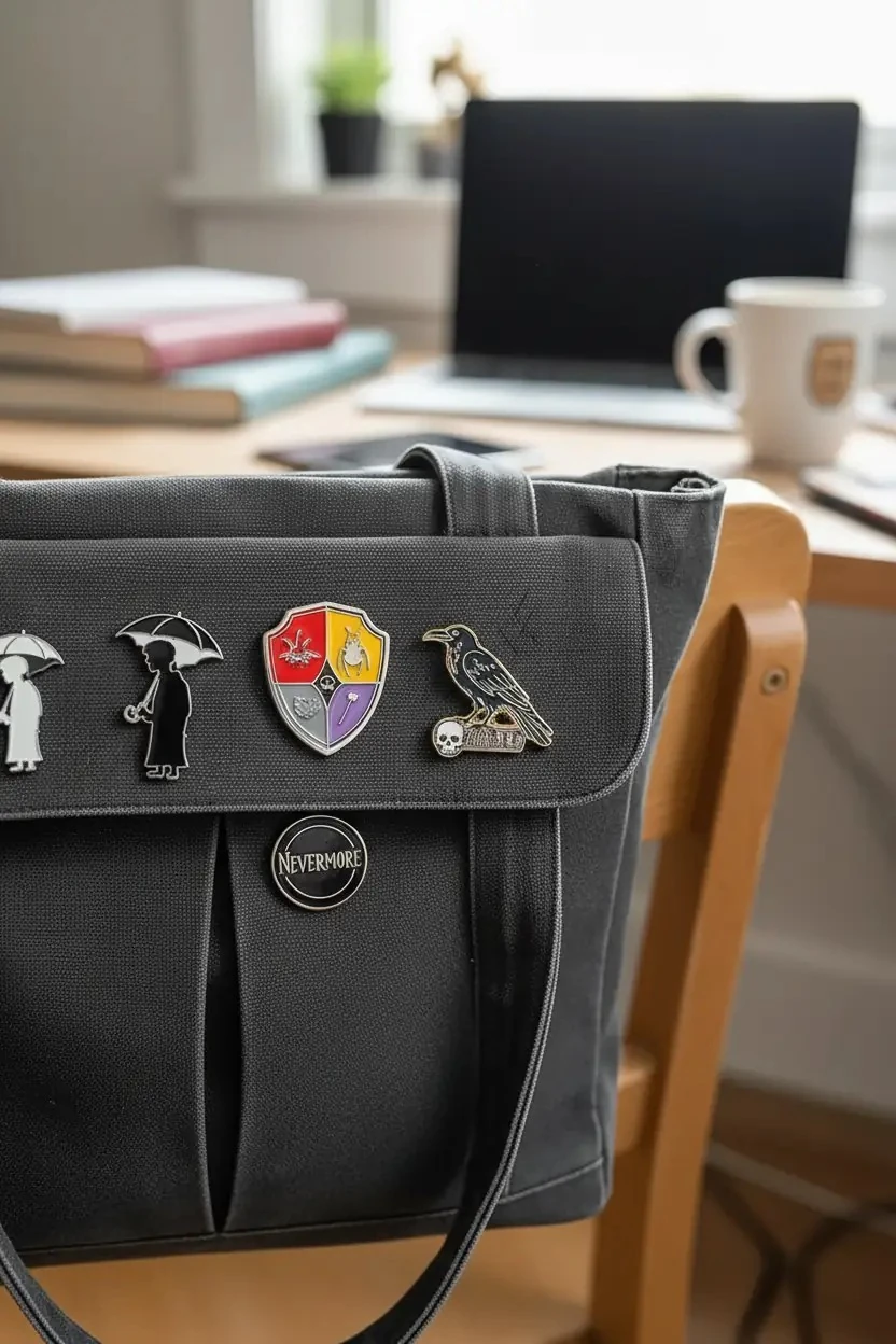 Wednesday Lisanslı Outcasts Rozet