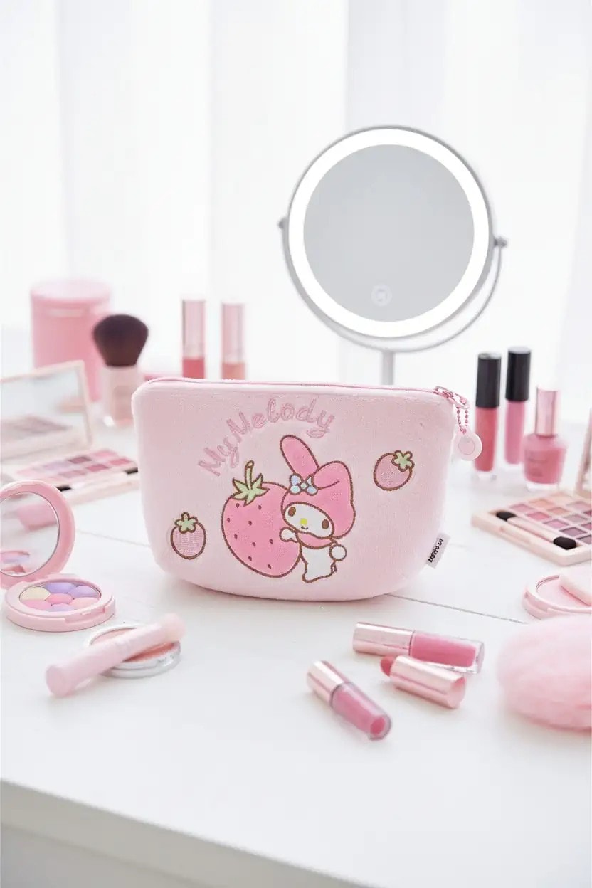 Sanrio Lisanslı Kozmetik Çantası (My Melody)