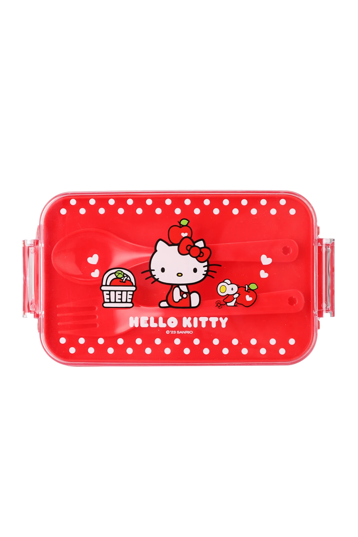 Sanrio Lisanslı Hello Kitty Elma Koleksiyonu Yemek Kabı