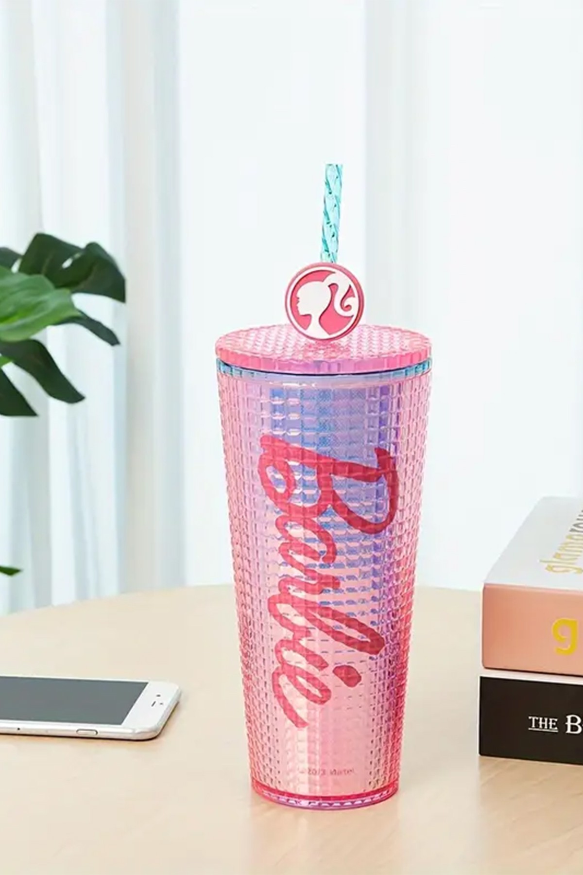 Barbie Lisanslı Çift Cidarlı Pipetli Şişe (775ml)