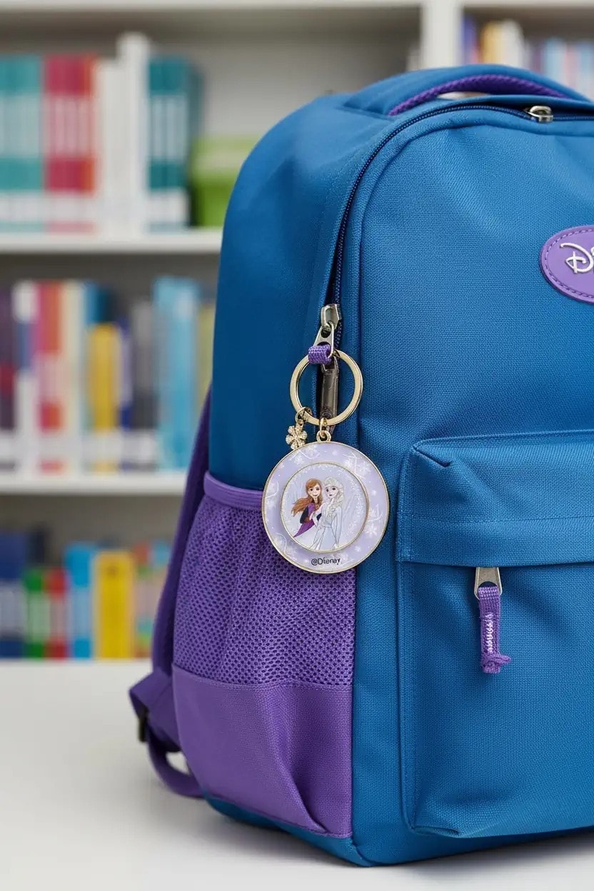 Disney Frozen Lisanslı Metal Anahtarlık