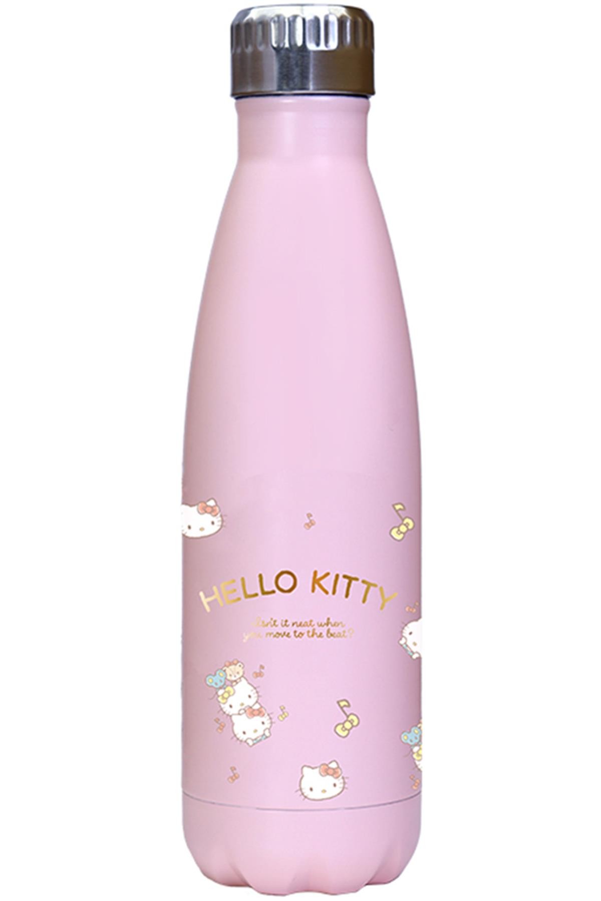 Sanrio Lisanslı Parti Serisi Termos Şişe (500ml) - Hello Kitty