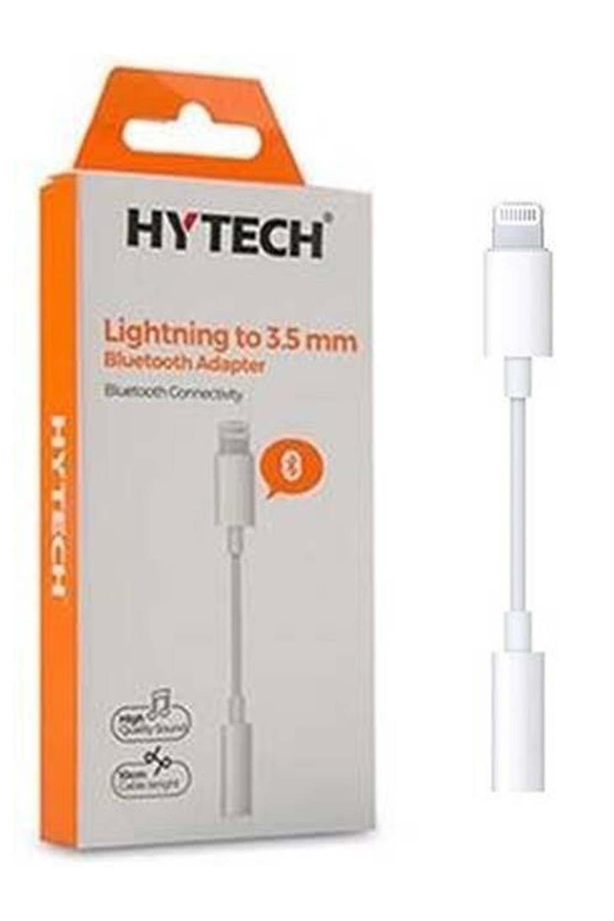 Hytech Beyaz 3.5Mm Bluetooth Lightning Çevirici