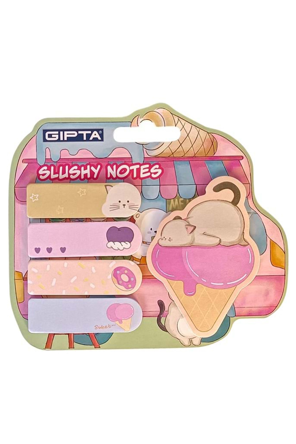 Gıpta Yapışkanlı Not Kağıdı Slushy Notes 20 Yp.
