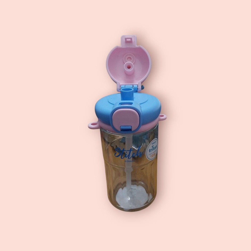 Disney Lilo&Stitch Lisanslı Askılı Tritan Şişe 600 ml - Stitch