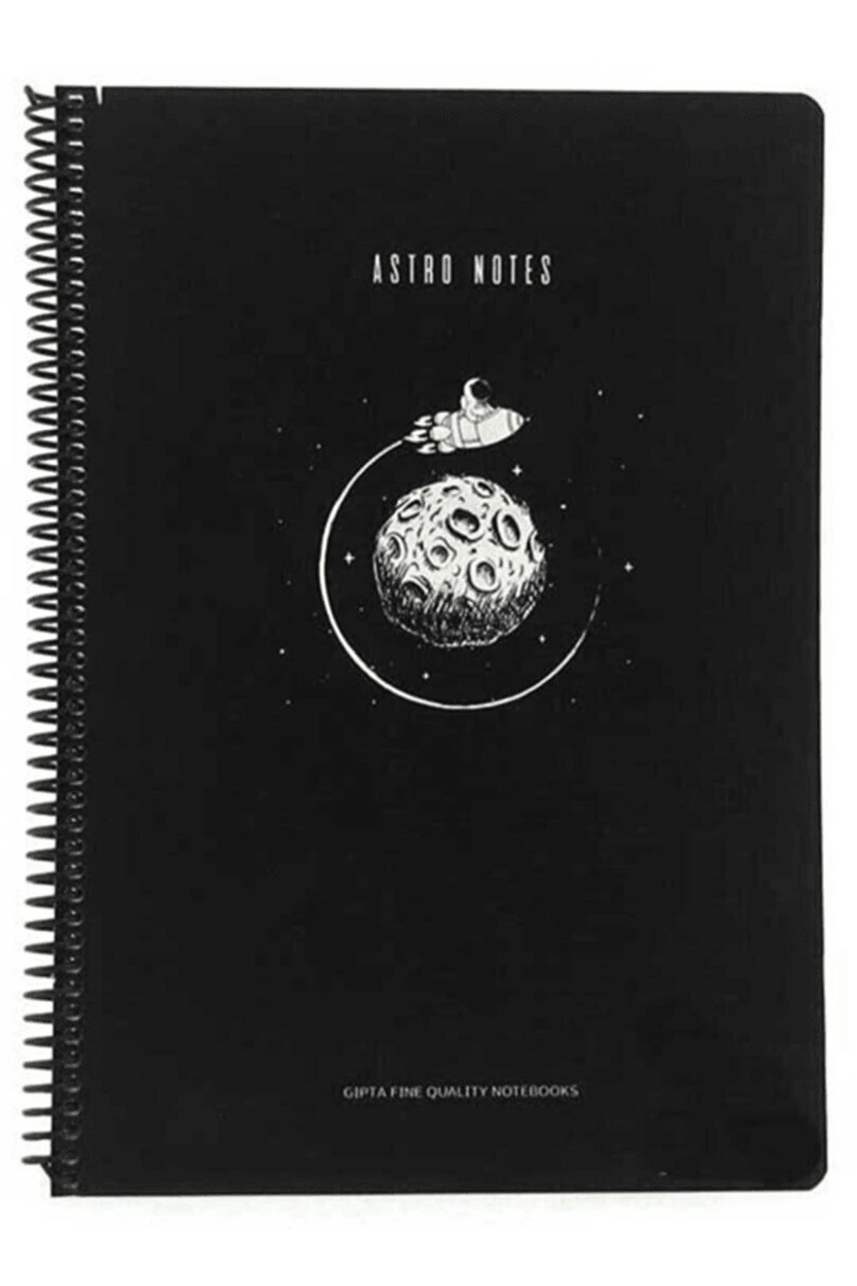 Astro Notes Spiralli A4 80 Yaprak Kareli Defter