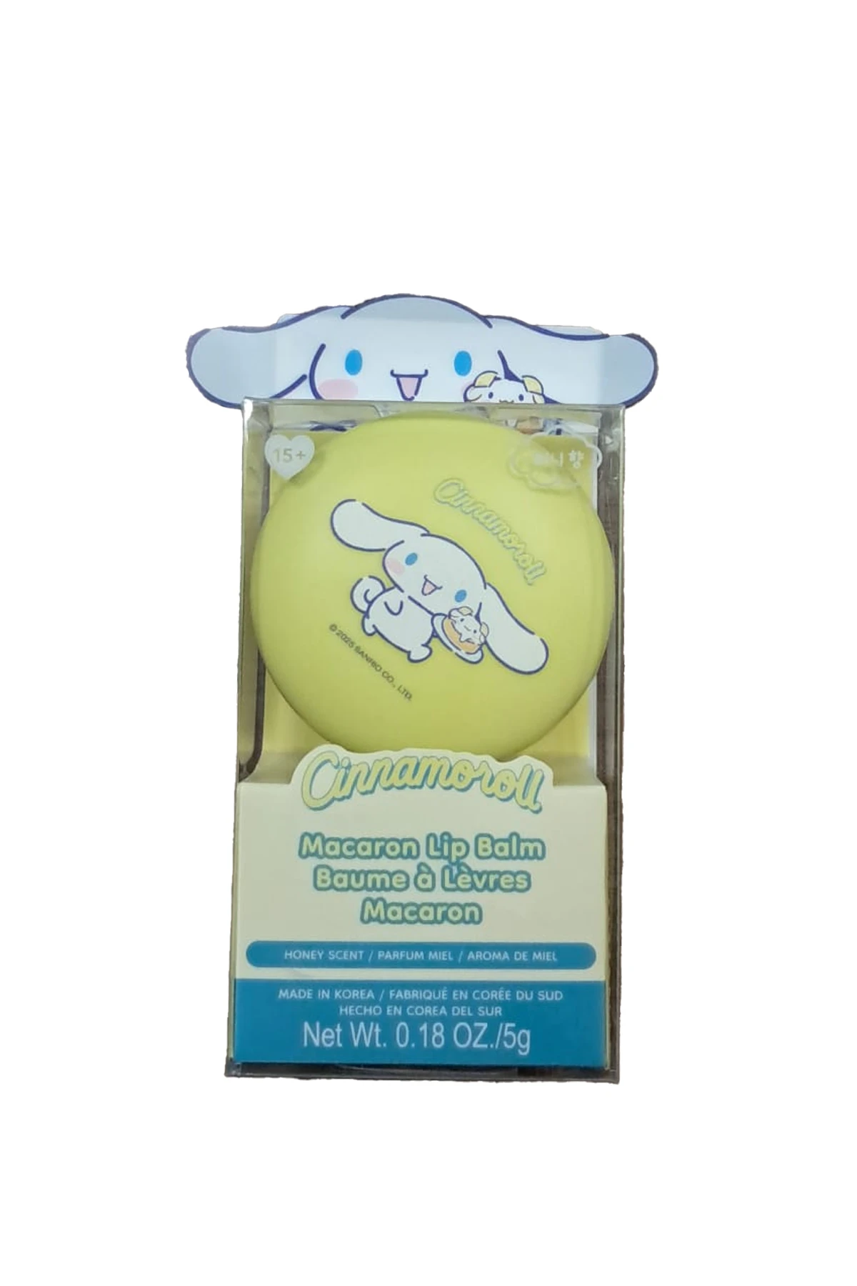Sanrio Lisanslı Cinnamoroll Makaron Lip Balm (Bal)