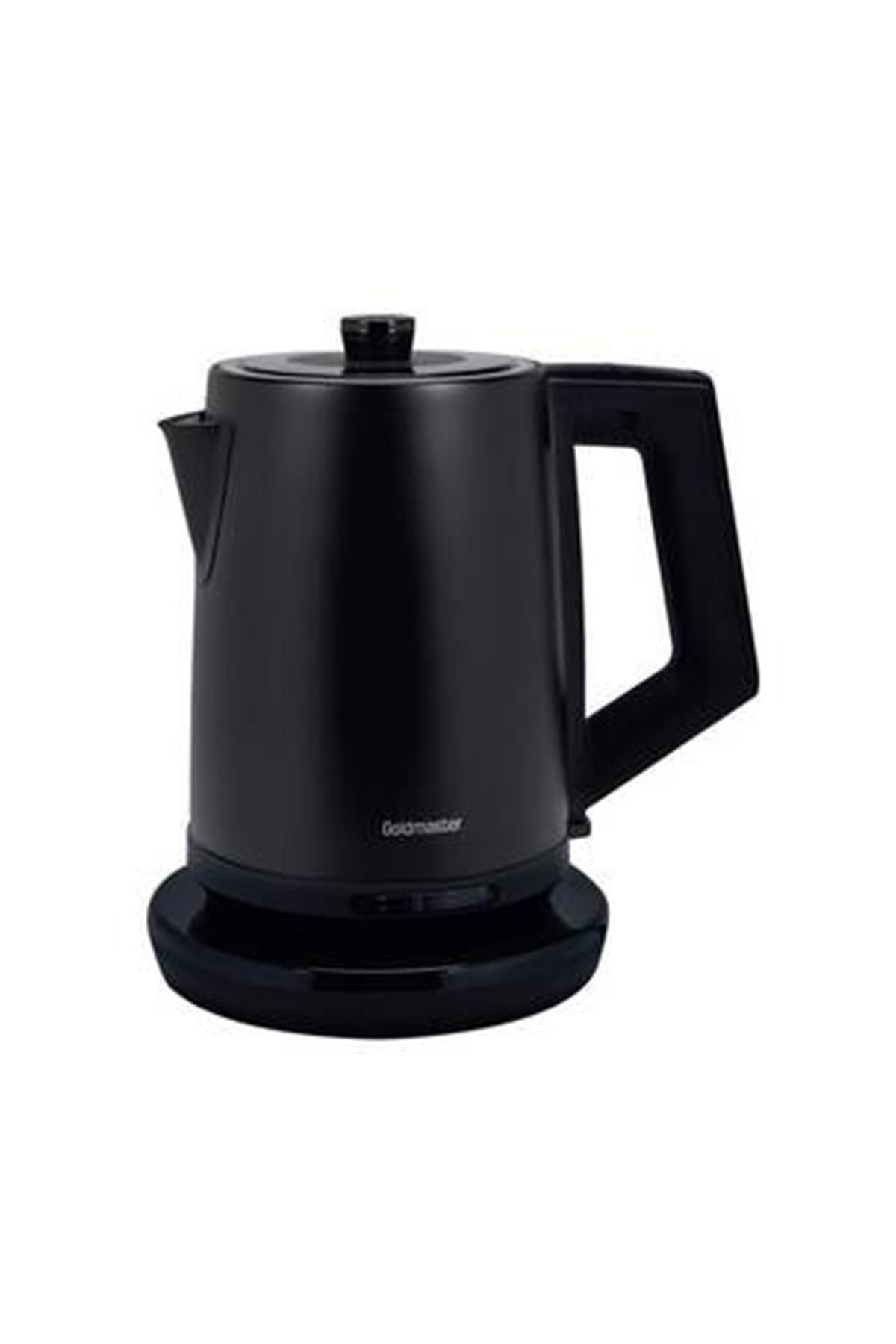 Goldmaster Beliz 2200 Watt Paslanmaz Çelik 2 Litre Kettle Su Isıtıcısı Siyah