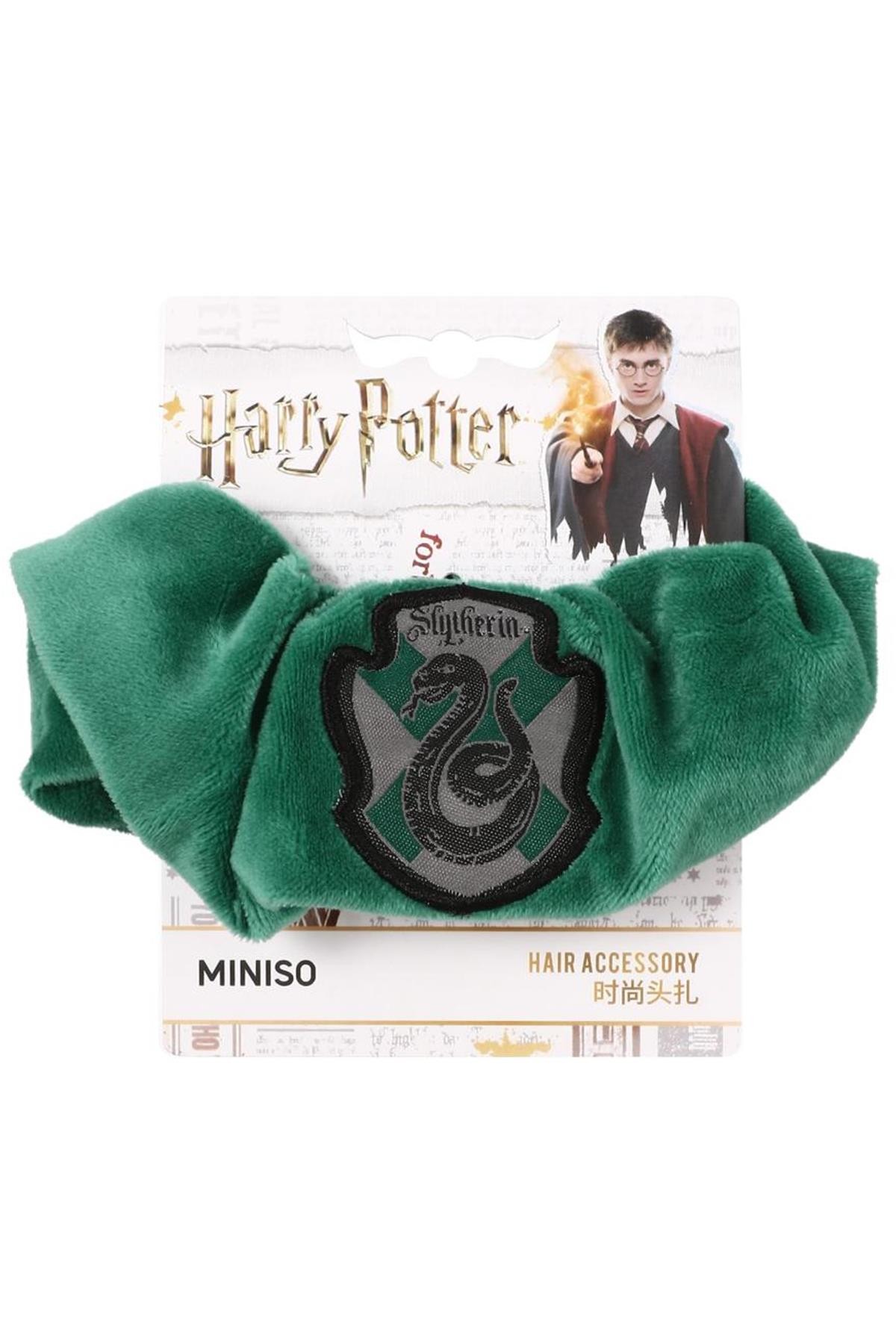 Harry Potter Lisanslı Rozetli Saç Lastiği (Slytherin)