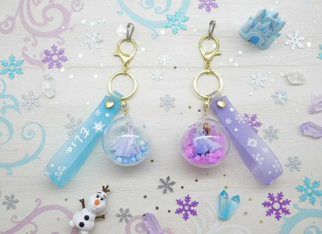 Disney Frozen Lisanslı Sulu Anahtarlık Yeni Seri