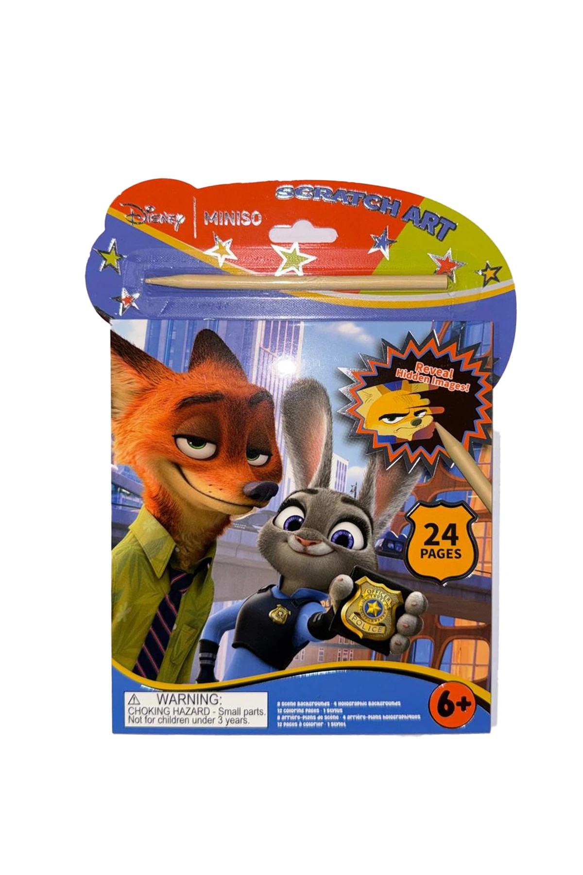 Disney Lisanslı Zootropolis Koleksiyonu Kazıma Boyama Seti