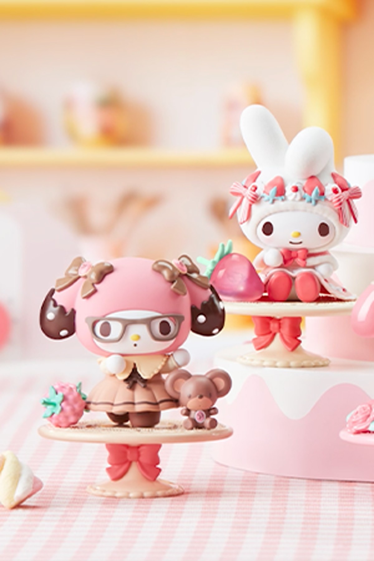 Sanrio Lisanslı My Melody Sürpriz Çay Saati Figürleri Kutu Blind Box