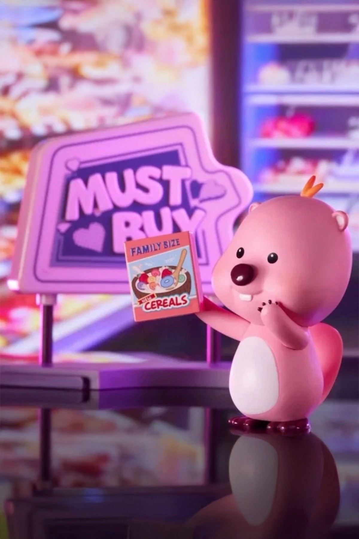 Zanmang Loopy Lisanslı Neon Yol Sürpriz Figürlü Kutu - Blind Box