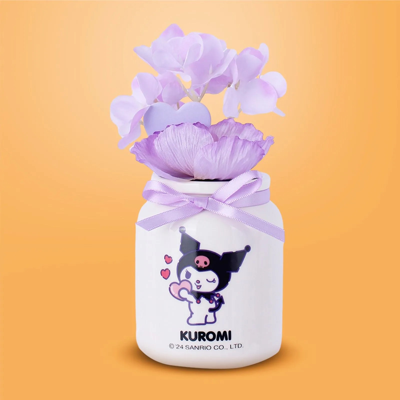 Sanrio Lisanslı Oda Parfümü ve Süs Seti - Kuromi