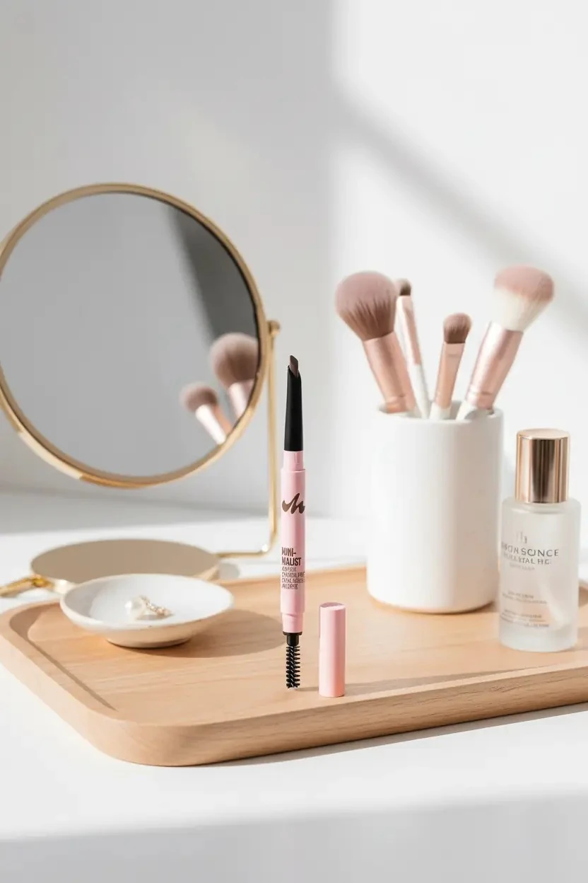 Minimalist Serisi Kesik Uçlu Kaş Kalemi (02 Koyu Kahve)