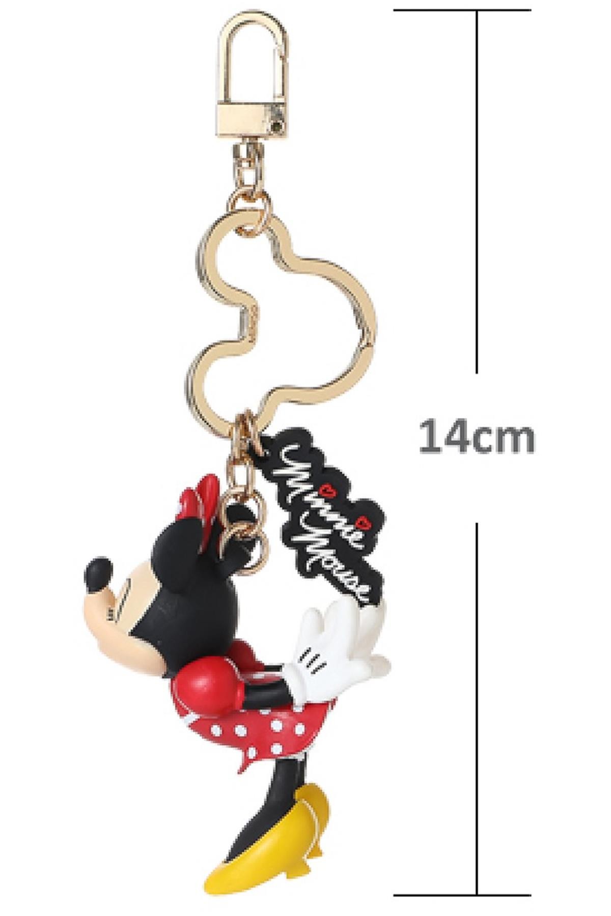 Minnie Mouse Lisanslı Sevgili Temalı Figür Anahtarlık