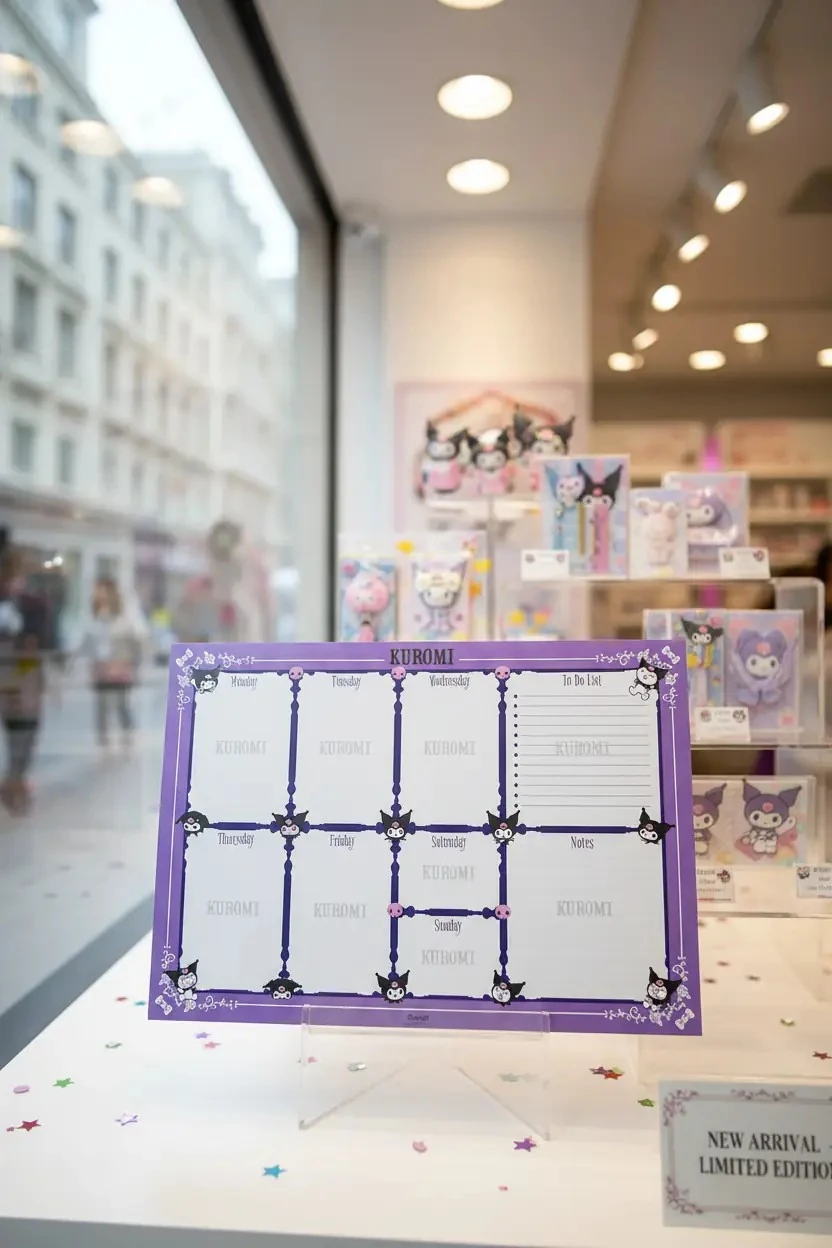 Sanrio Lisanslı A4 Planlayıcı