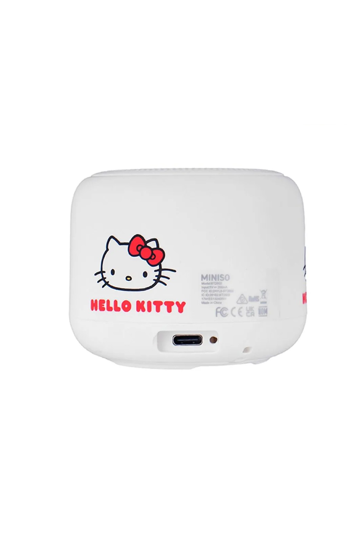 Hello Kitty Lisanslı Yuvarlak Bluetooth Hoparlör (Model: Bt2)