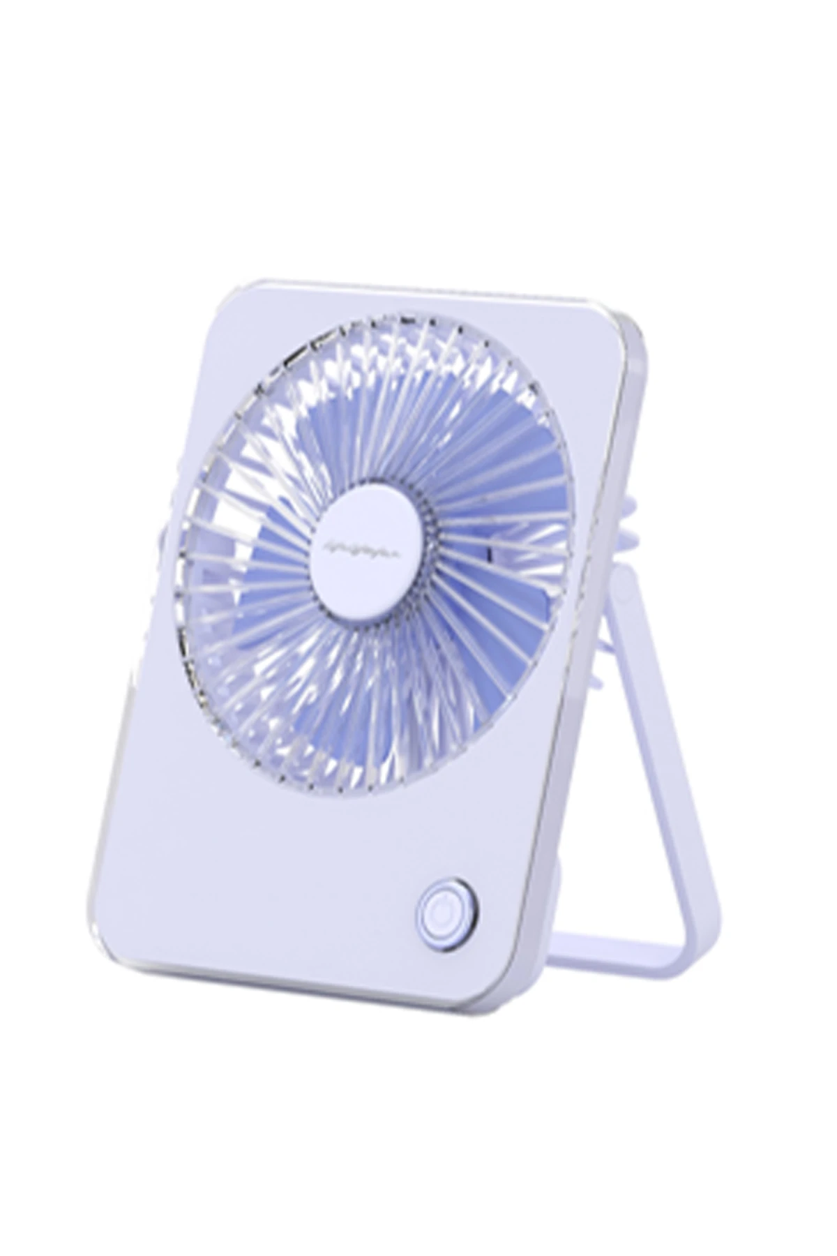 Makaron Serisi Katlanabilir Mini Fan (Mor)