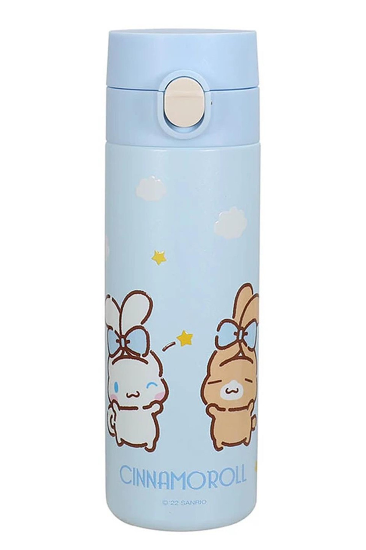 Sanrio Lisanslı Otomatik Kapaklı Termos (200Ml) - Cinnamoroll