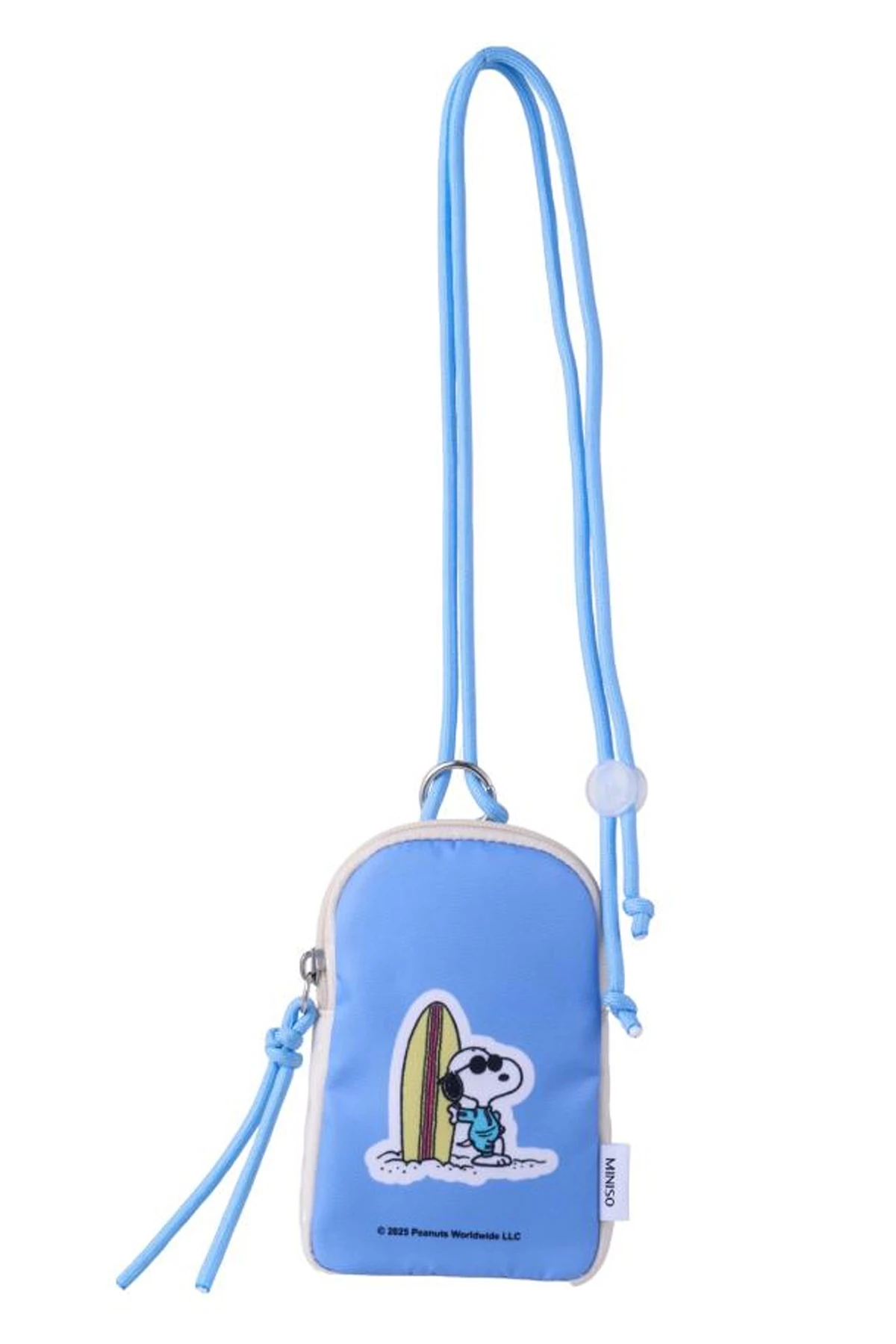 Snoopy Lisanslı Eğlence Serisi Çapraz Bozuk Para Çantası (Mavi)