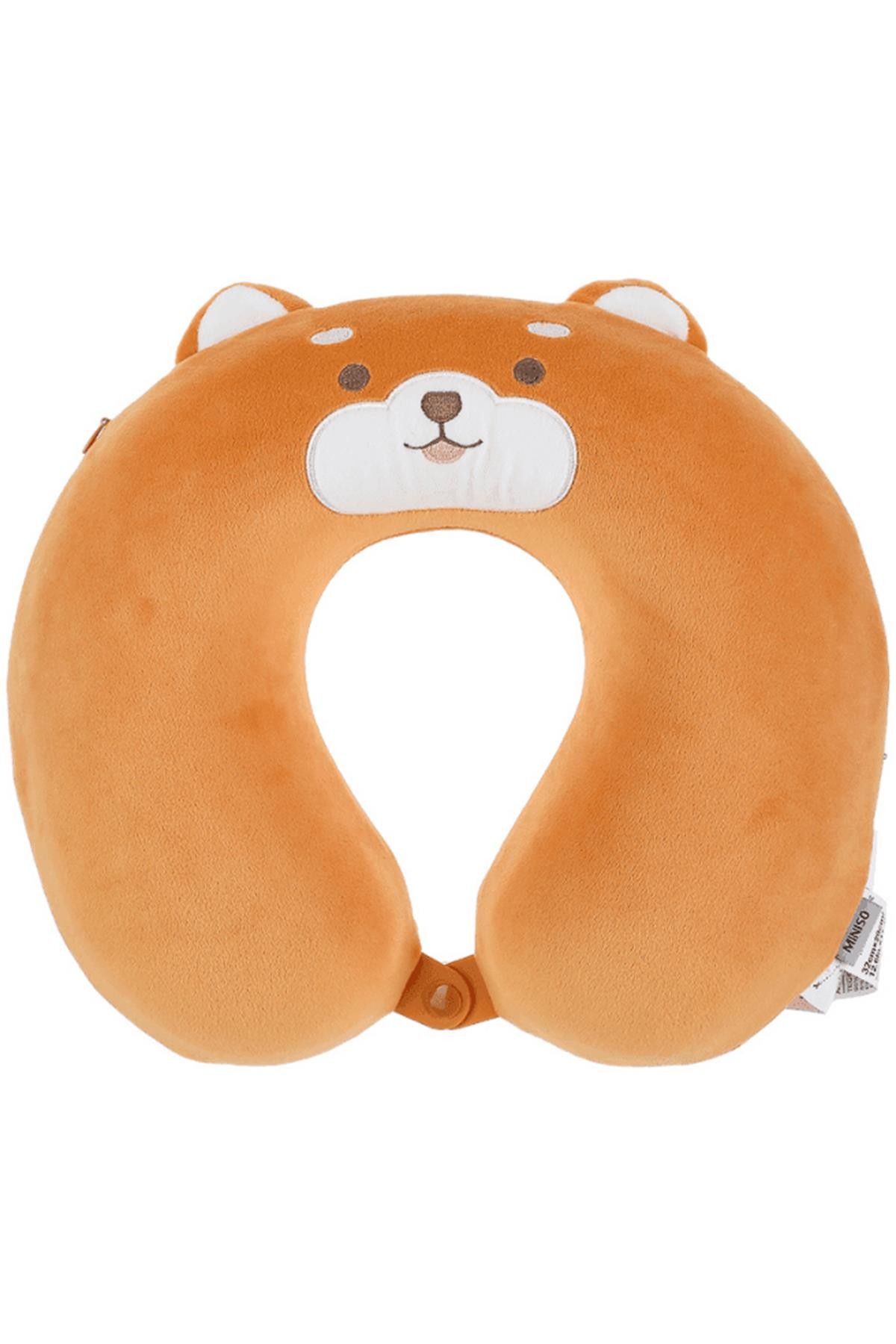 Shiba Inu Serisi Memory Boyun Yastığı,Seyahat Yastığı 32 Cm