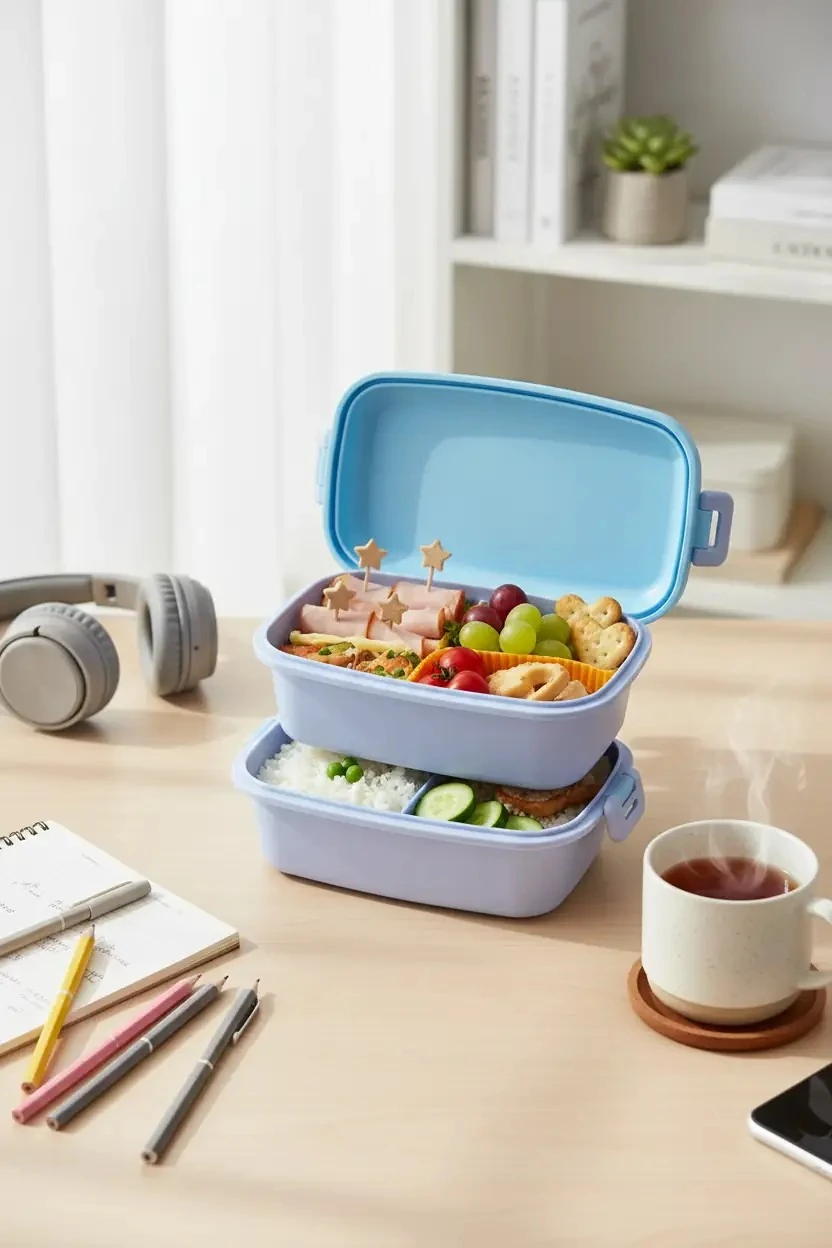 Lilo&Stitch Lisanslı Çift Katmanlı Yemek Kabı (980 ml)